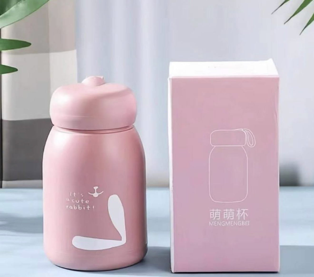 Rabbit Water Bottle ( Glass ) - 330 Ml