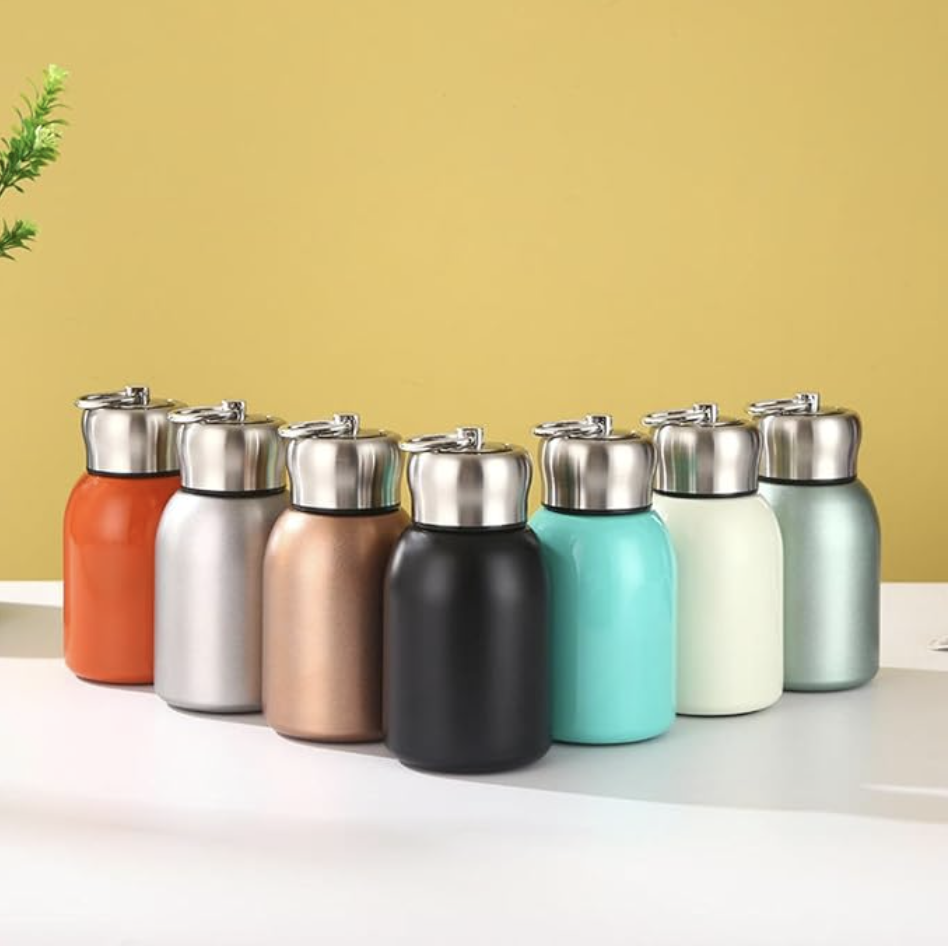 Mini Vacuum Insulated Tumbler 300ml | Stainless Steel | Leakproof Travel Mug for Hot & Cold Beverages