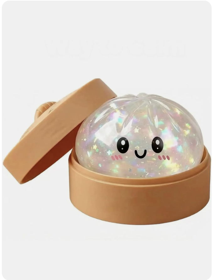 Dumpling Squishy Toy – Cute Squeeze Toy for Kids
